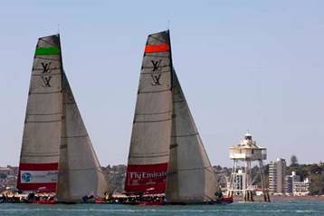 Team New Zealand made it four in a row at the Louis Vuitton Trophy Auckland regatta